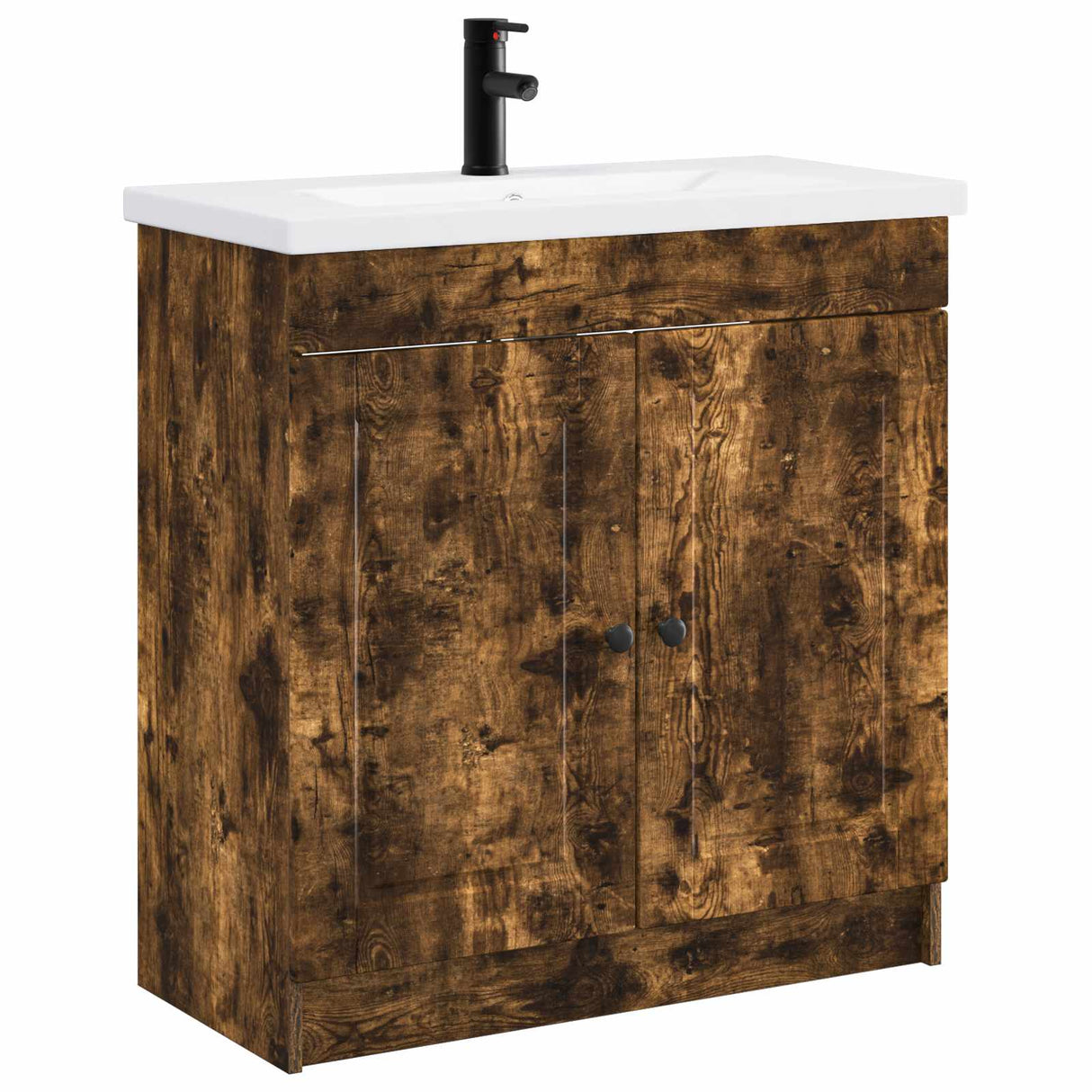 vidaXL Badkamermeubel Set Wit 56 x 37,5 x 81 cm Bewerkt hout