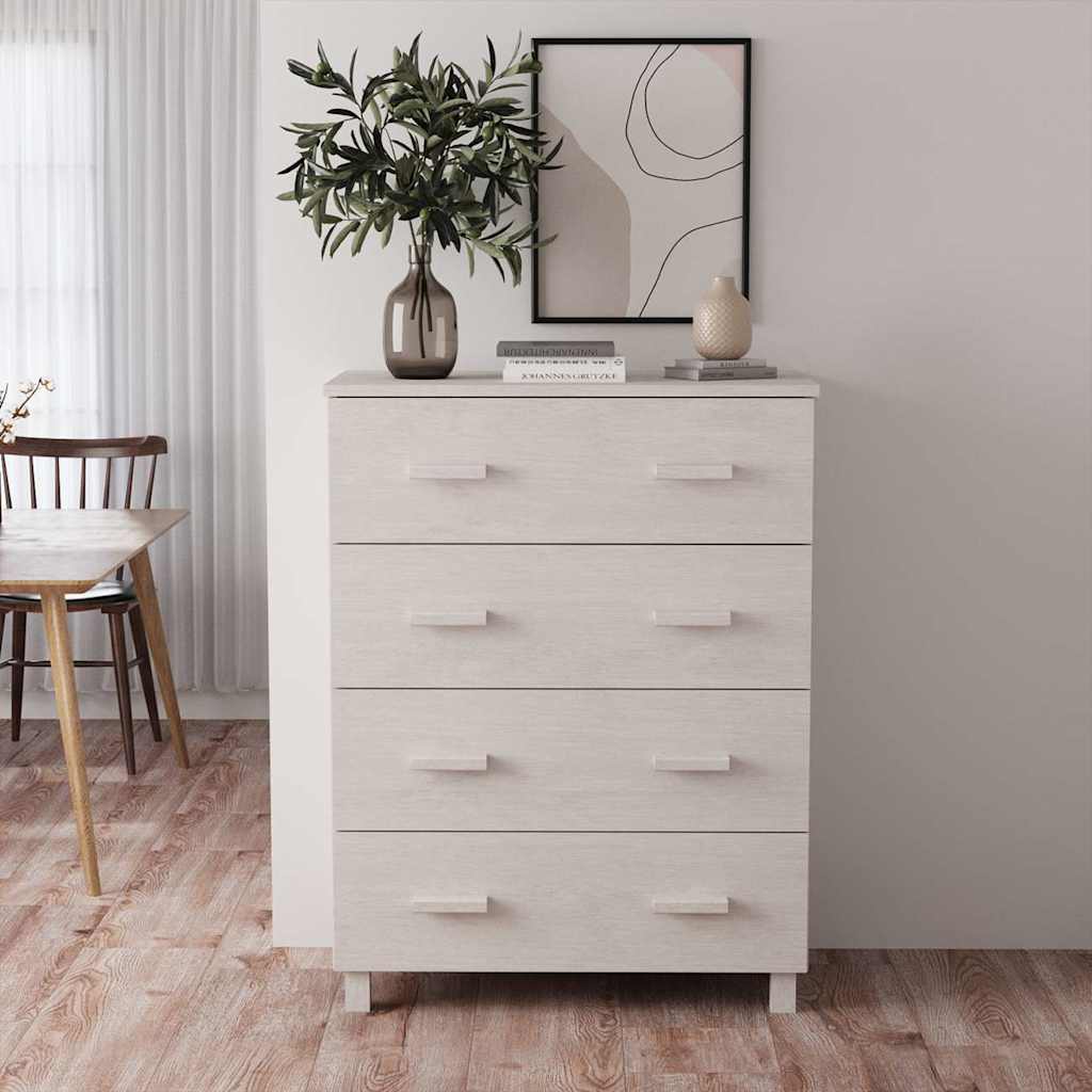 vidaXL Sideboard HAMAR 79x40x103.5 cm solid pine honey brown