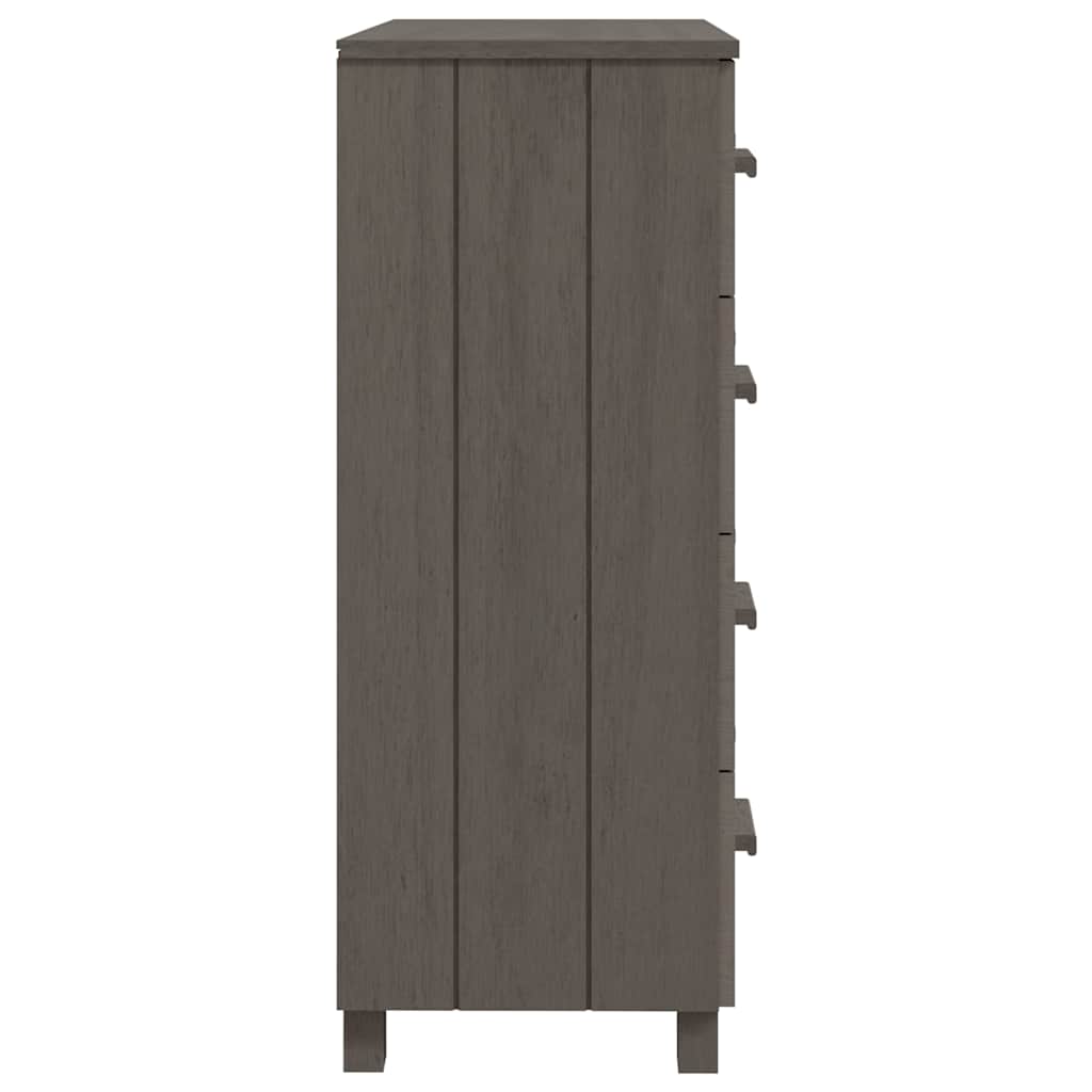 vidaXL Sideboard HAMAR 79x40x103.5 cm solid pine honey brown