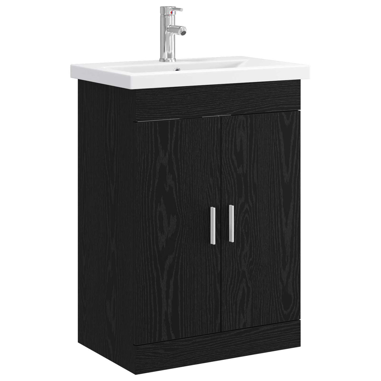 vidaXL Bathroom Cabinet Set White 61 x 40 x 84.5 cm Engineered Wood