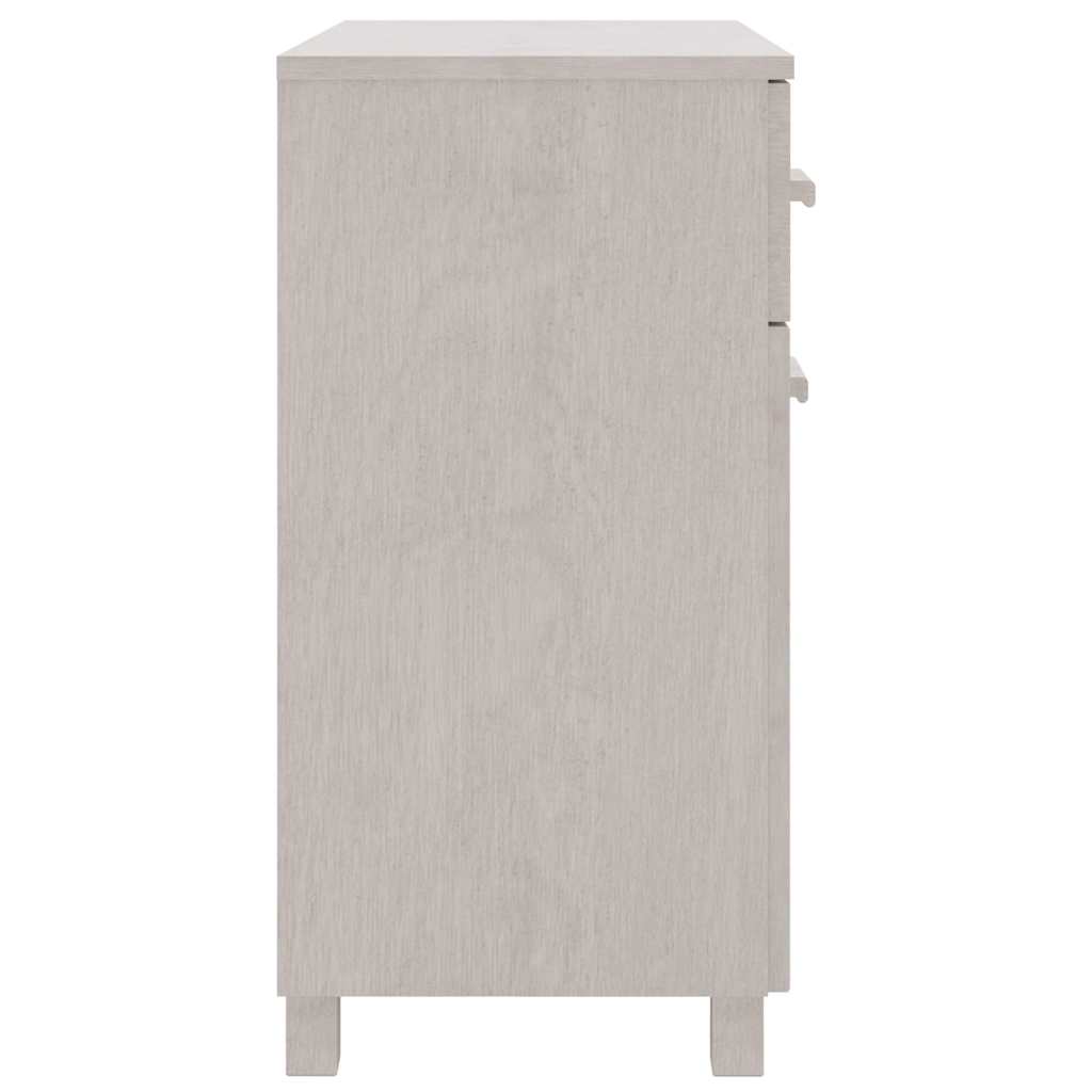 vidaXL Dressoir HAMAR 79x40x80 cm massief grenenhout honingbruin