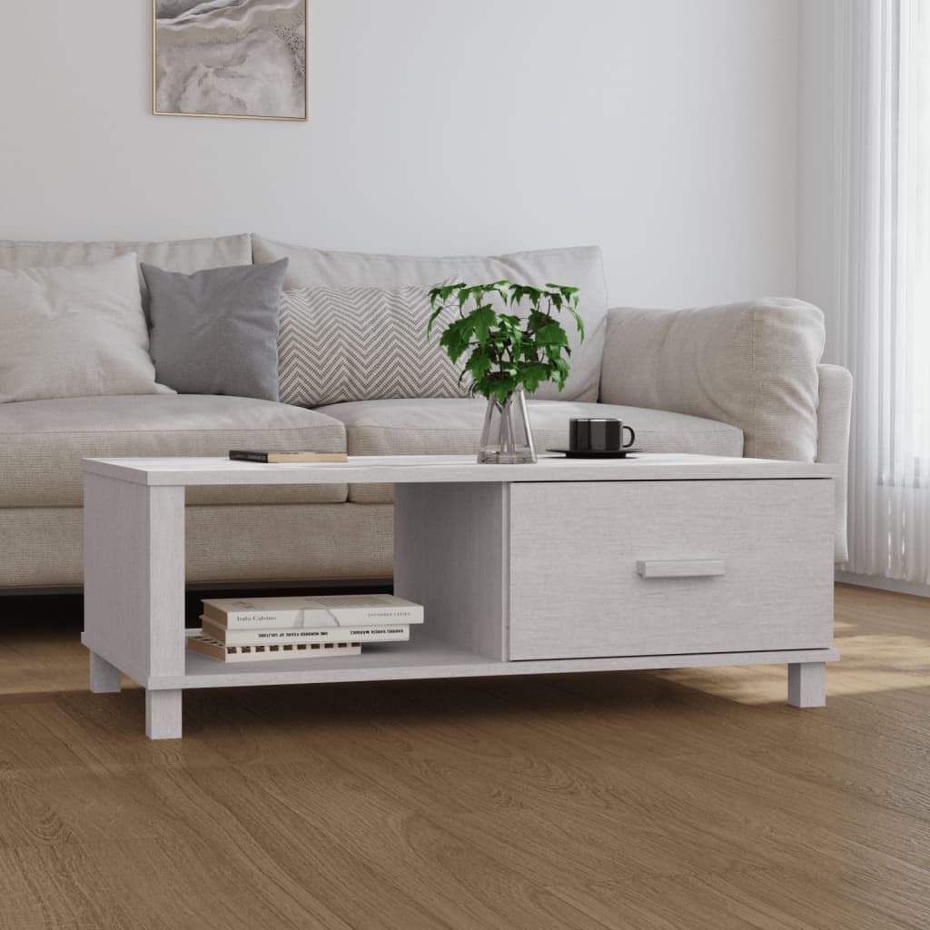 vidaXL Salontafel HAMAR 100x55x35 cm massief grenenhout honingbruin