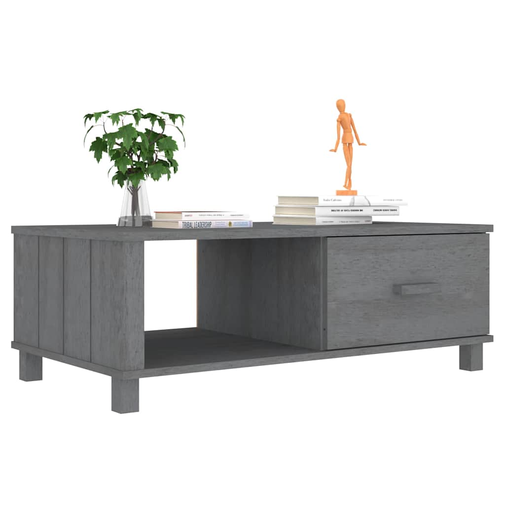 vidaXL Salontafel HAMAR 100x55x35 cm massief grenenhout honingbruin