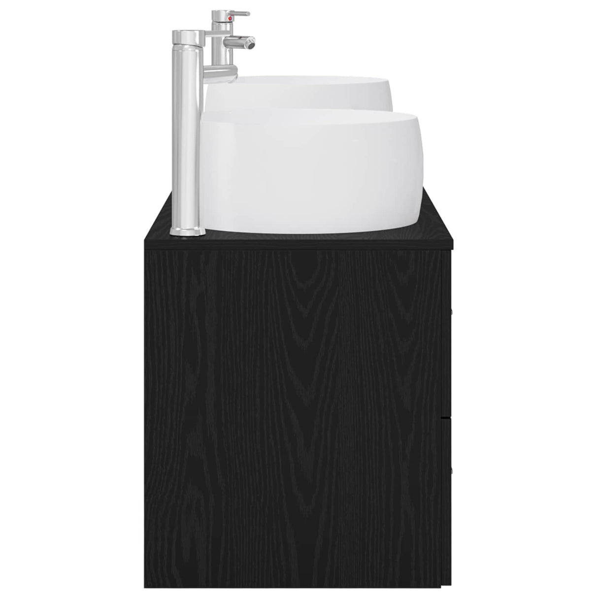 vidaXL Badkamermeubel Set 3 st Wit 49,5 x 44,5 x 66 cm Bewerkt hout