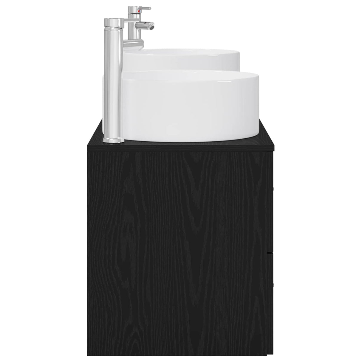 vidaXL Badkamermeubel Set 3 st Wit 49,5 x 44,5 x 65,5 cm Bewerkt hout
