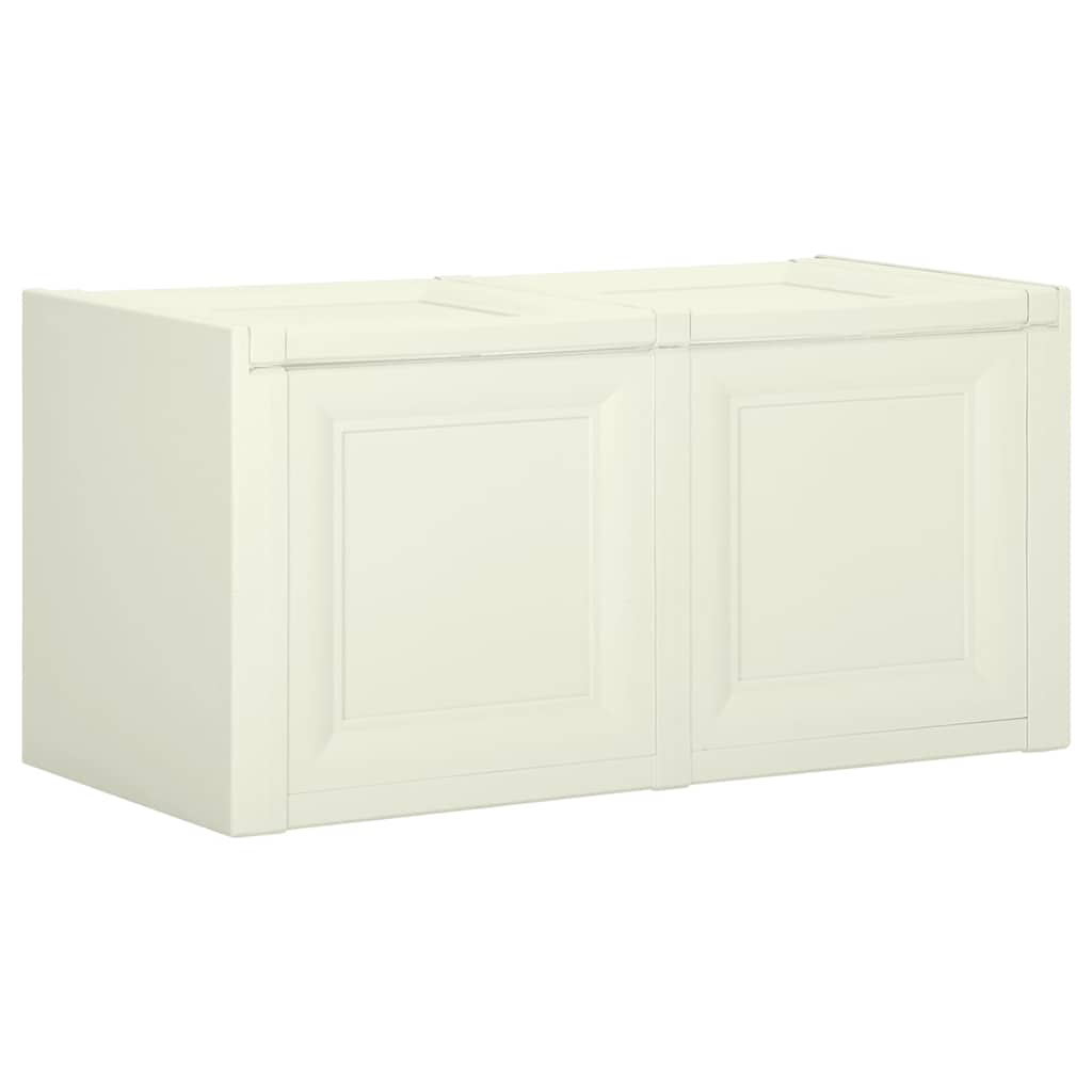 vidaXL Cushion Box 85 L 86x40x42 cm Vanilla Cream