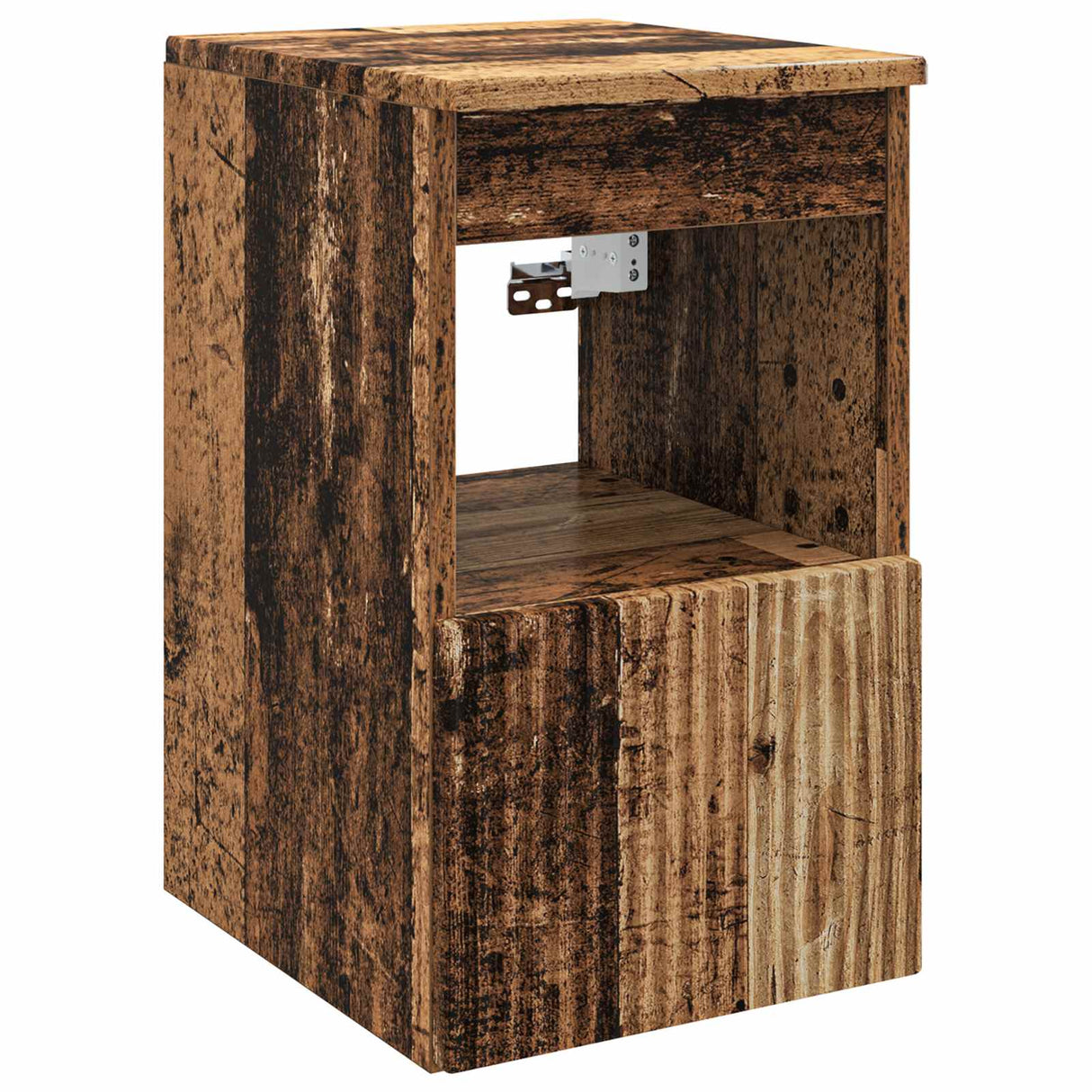 vidaXL Badkamerkast set 4 st Oud hout Bewerkt hout