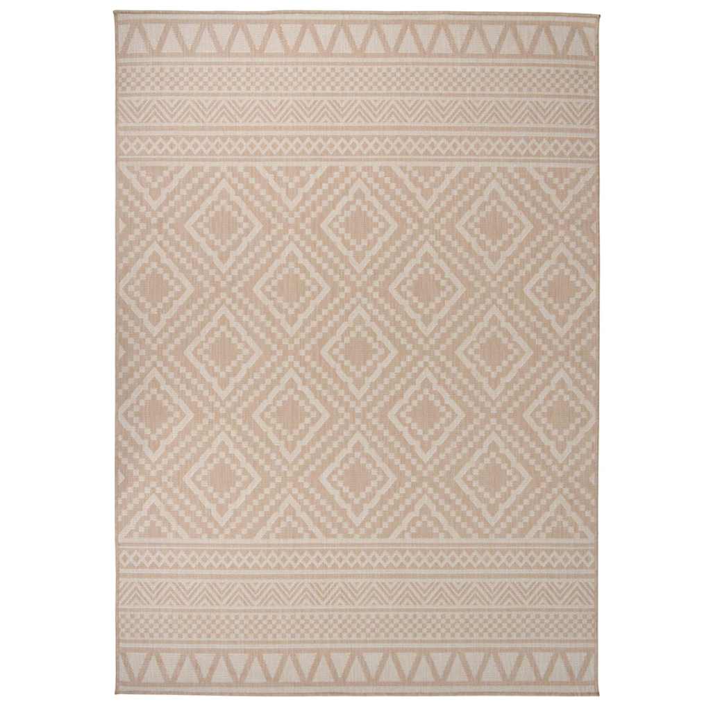 vidaXL Buitenkleed platgeweven 80x250 cm grijs
