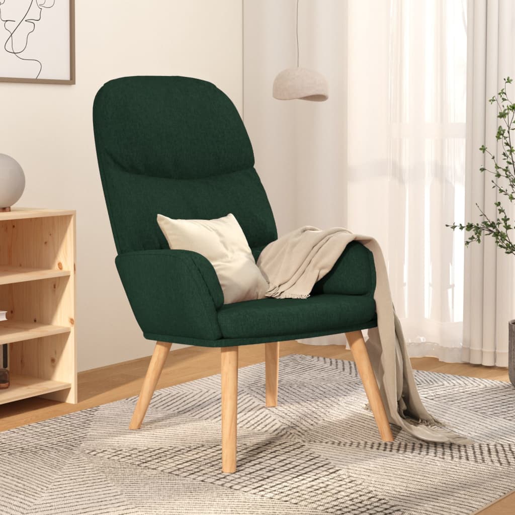 vidaXL Recliner fabric light gray