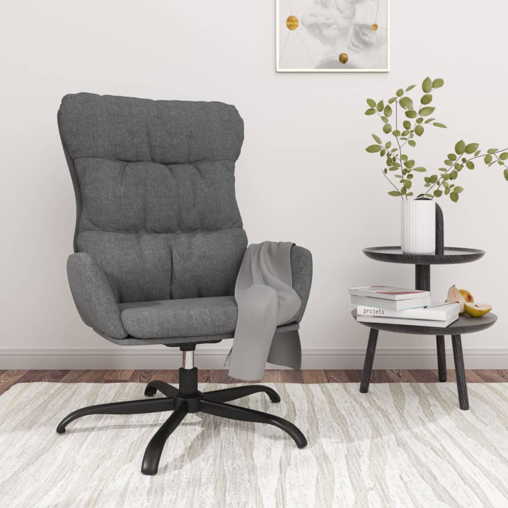vidaXL Recliner fabric cream