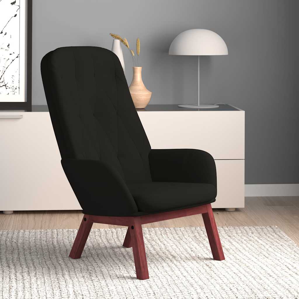 vidaXL Relaxstoel fluweel lichtgrijs