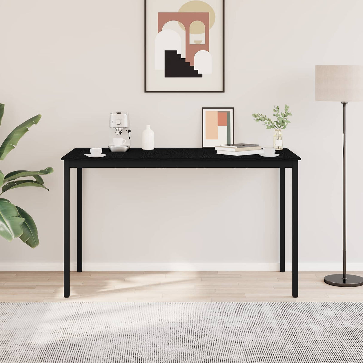 vidaXL Staande Bartafel Bewerkt hout