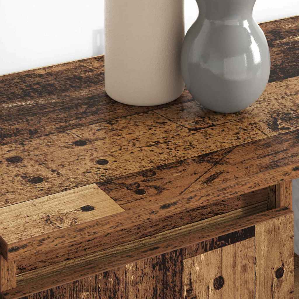vidaXL Dressoirs 2 st 60x35x70 cm bewerkt hout wit