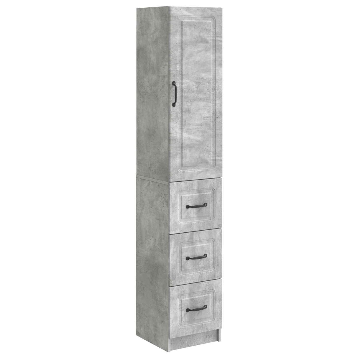 vidaXL Kast Set 2 pcs Zwart 33 x 34,5 x 87 cm Bewerkt hout