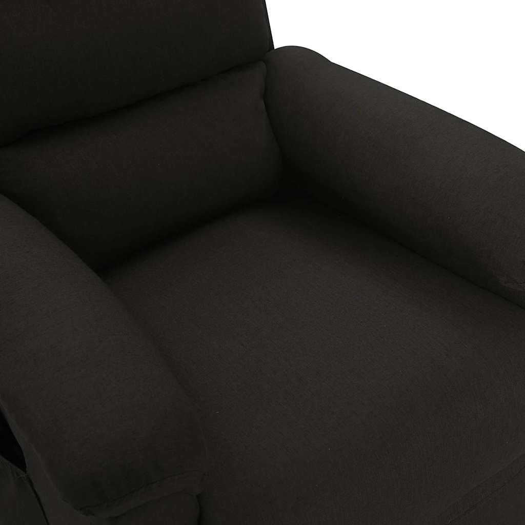 vidaXL Massagestoel stof lichtgrijs