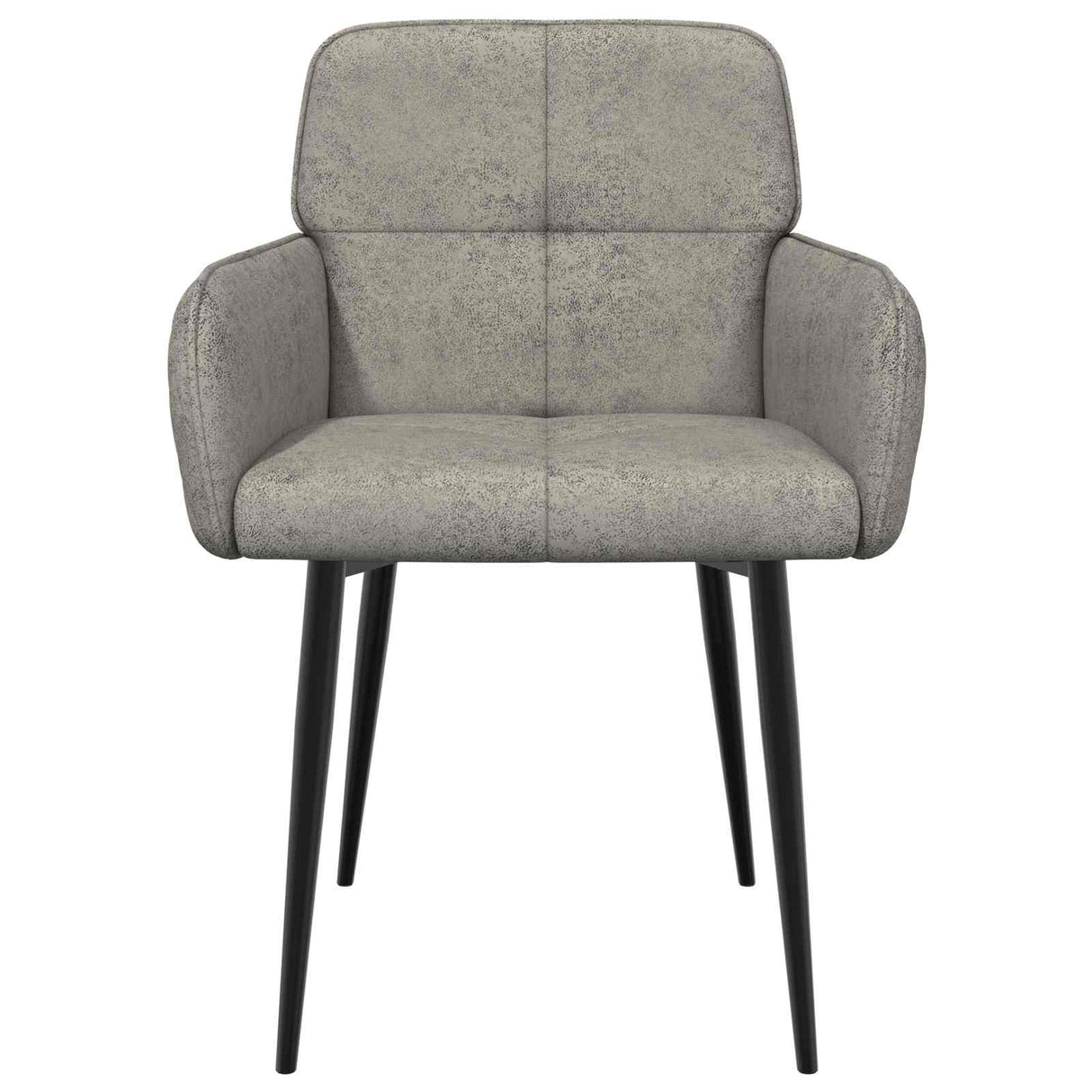 vidaXL Eetstoelen 4 pcs Kunst Suède Leer Bruin 59 x 56,5 x 85 cm