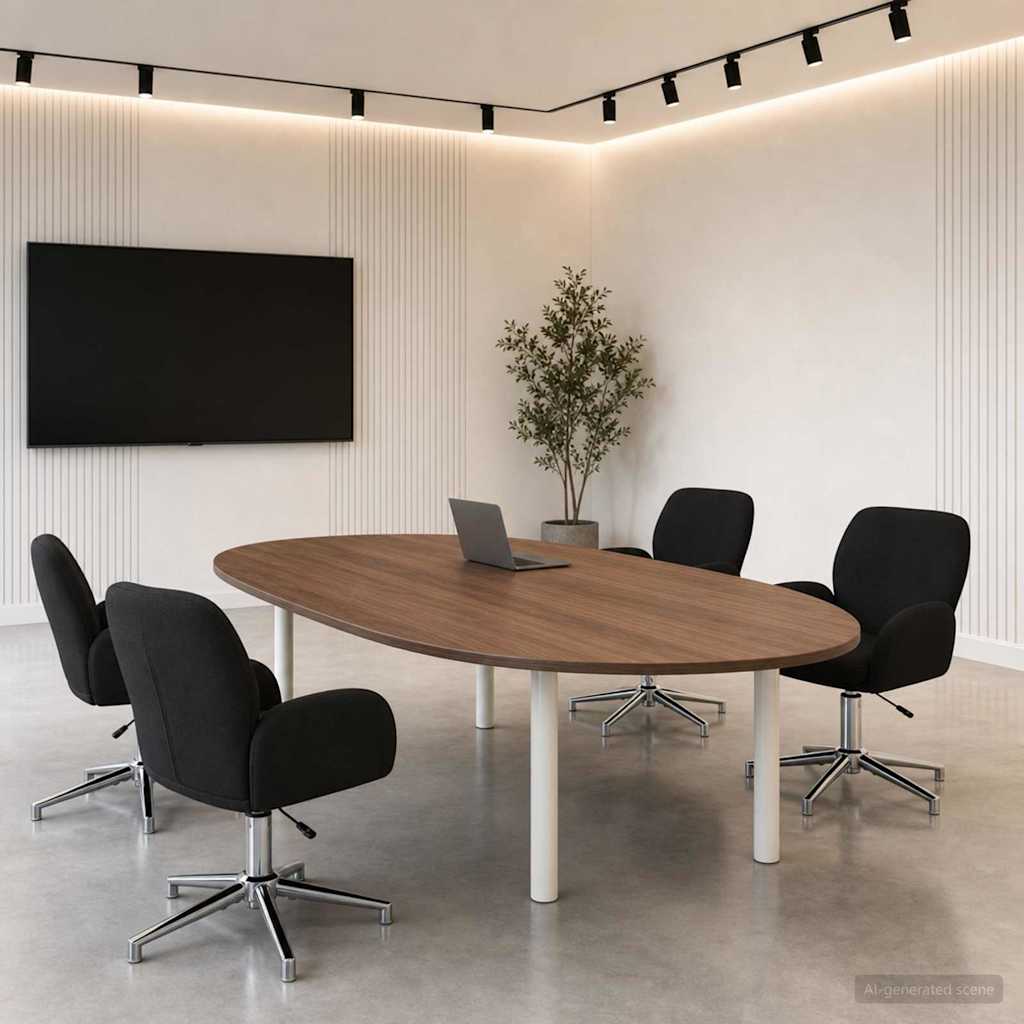 vidaXL Draaibureau stoelen 2 st 54 x 58 x 90 cm Lichtgrijs Stof