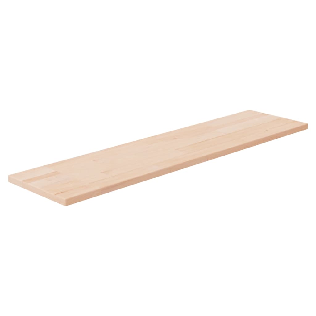 vidaXL Plank 40x20x1,5 cm onbehandeld massief eikenhout
