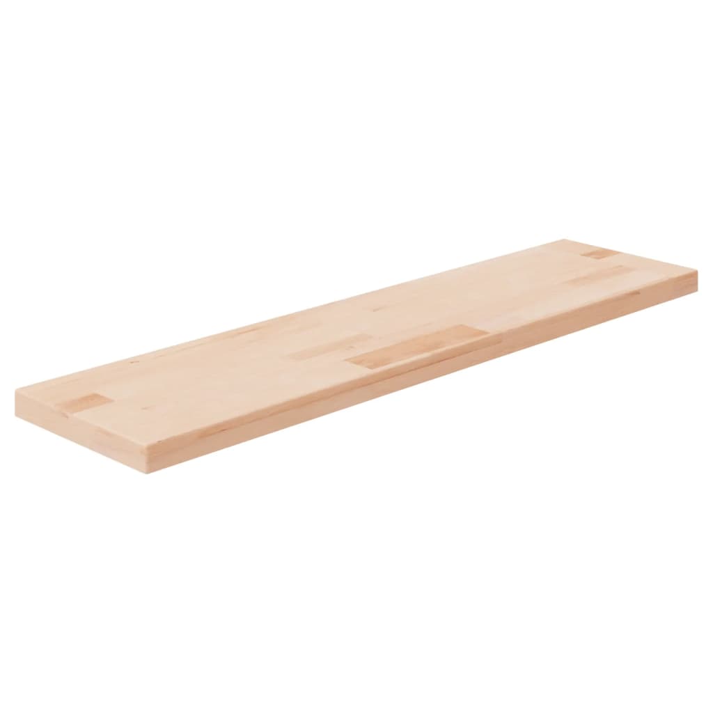 vidaXL Plank 40x20x1,5 cm onbehandeld massief eikenhout