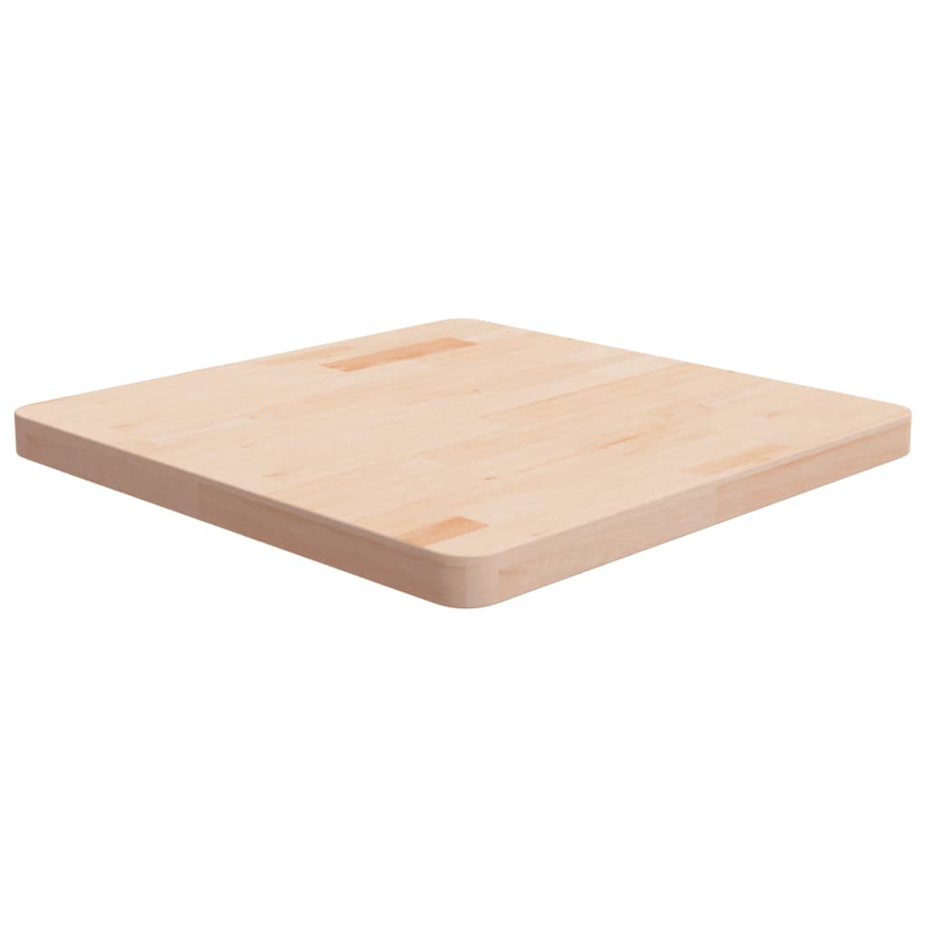 vidaXL Tafelblad vierkant 40x40x1,5 cm onbehandeld massief eikenhout
