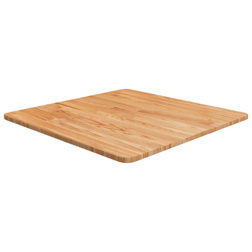vidaXL Tafelblad vierkant 40x40x1,5 cm onbehandeld massief eikenhout
