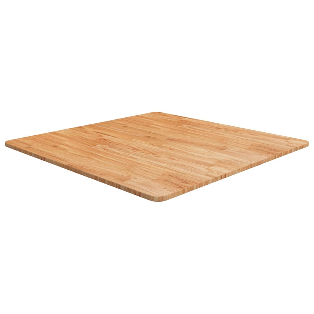 vidaXL Tafelblad vierkant 40x40x1,5 cm onbehandeld massief eikenhout