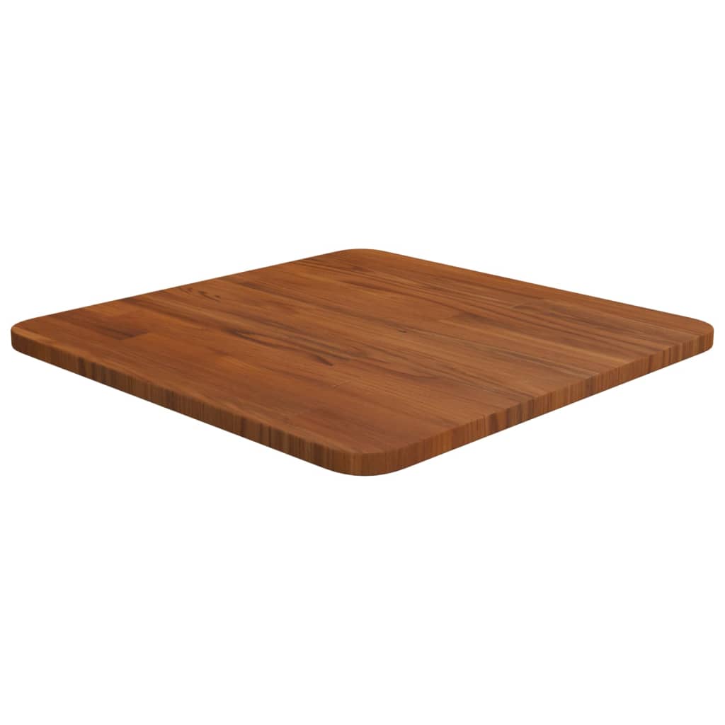 vidaXL Tafelblad vierkant 40x40x1,5 cm onbehandeld massief eikenhout