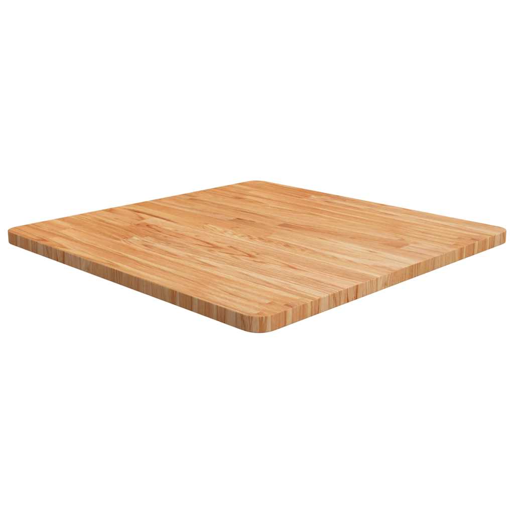 vidaXL Tafelblad vierkant 40x40x1,5 cm onbehandeld massief eikenhout