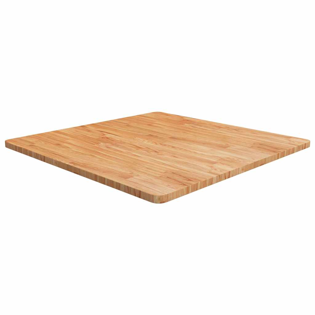 vidaXL Tafelblad vierkant 40x40x1,5 cm onbehandeld massief eikenhout
