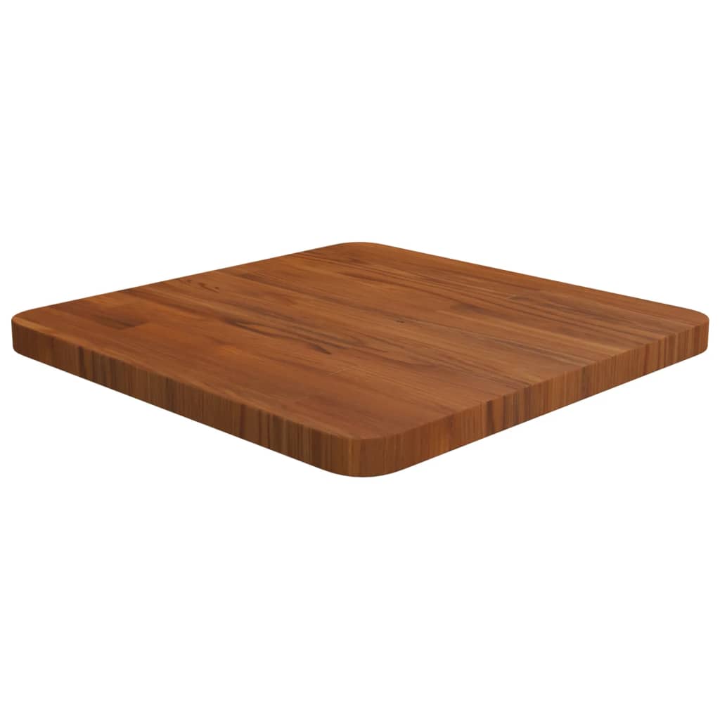 vidaXL Tafelblad vierkant 40x40x1,5 cm onbehandeld massief eikenhout