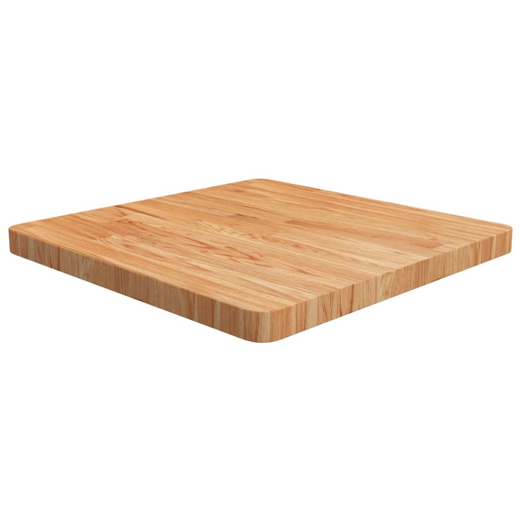 vidaXL Tafelblad vierkant 40x40x1,5 cm onbehandeld massief eikenhout