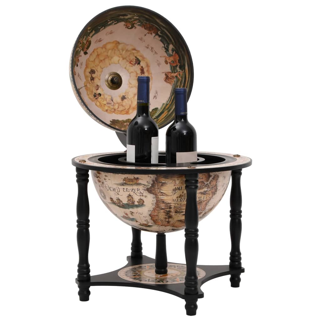 vidaXL Globebar massief eucalyptushout bruin