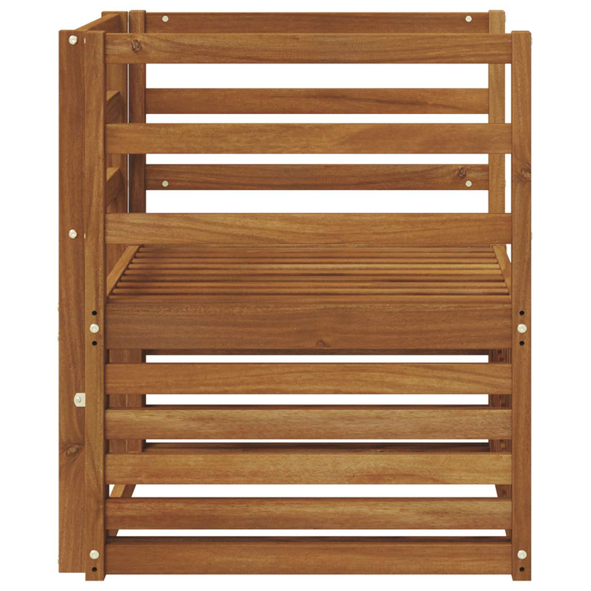 vidaXL Outdoor Sofa Solid Acacia Wood Natural