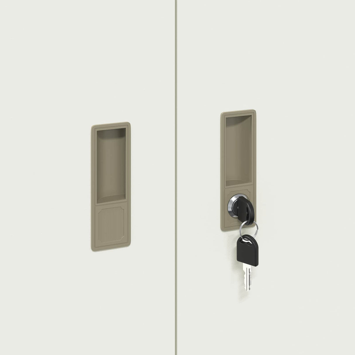 vidaXL Storage Cabinet 2 pcs Pink 90 x 40 x 160 cm Steel Lockable