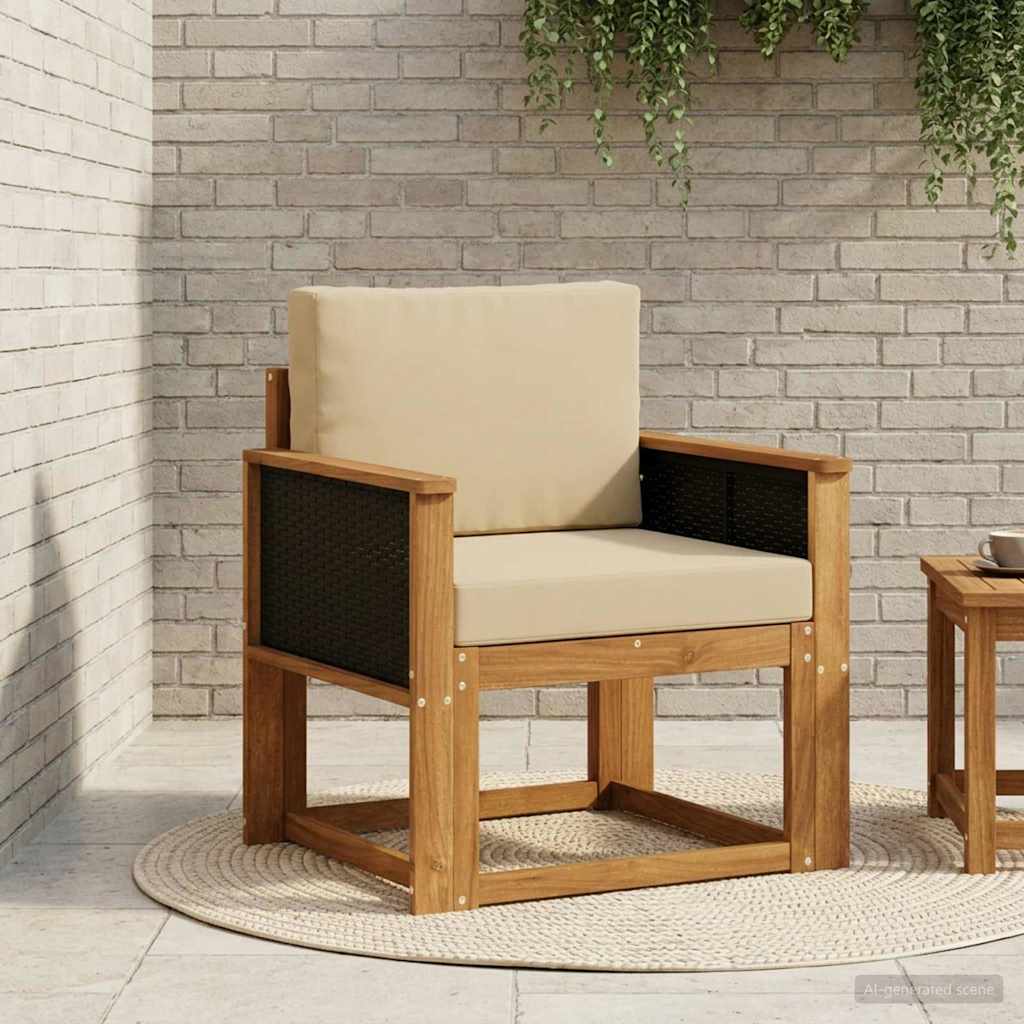 vidaXL Buiten bank set Massief Acacia Hout Naturel