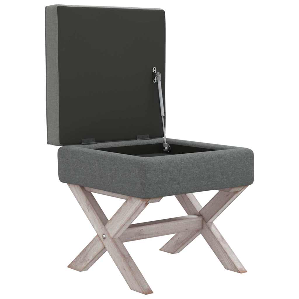 vidaXL Opbergkruk 45x45x49 cm linnen beige