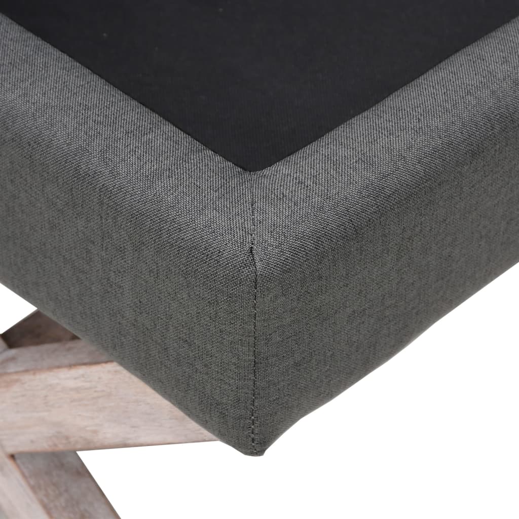 vidaXL Opbergkruk 45x45x49 cm linnen beige