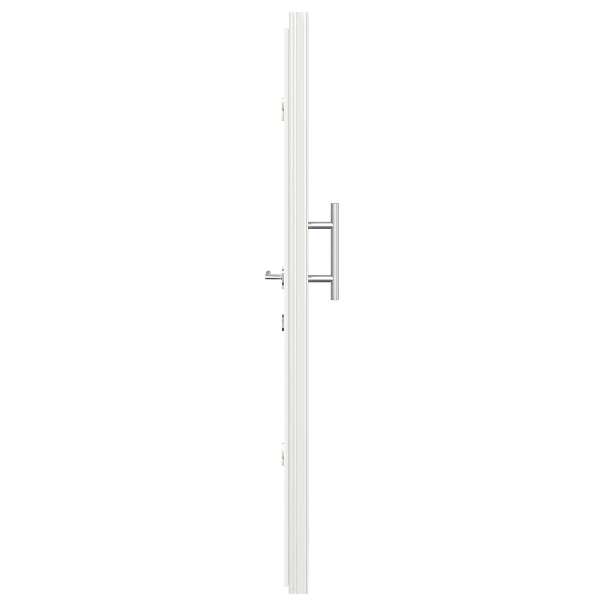 vidaXL Voordeur Wit 88 x 200 cm PVC