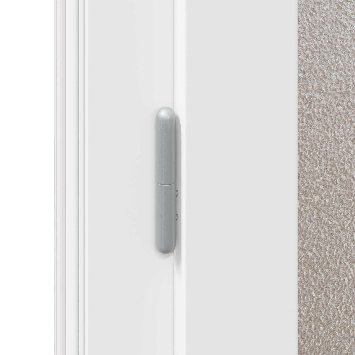 vidaXL Zij-ingang deur Antracietkleurig 98 x 198 cm PVC