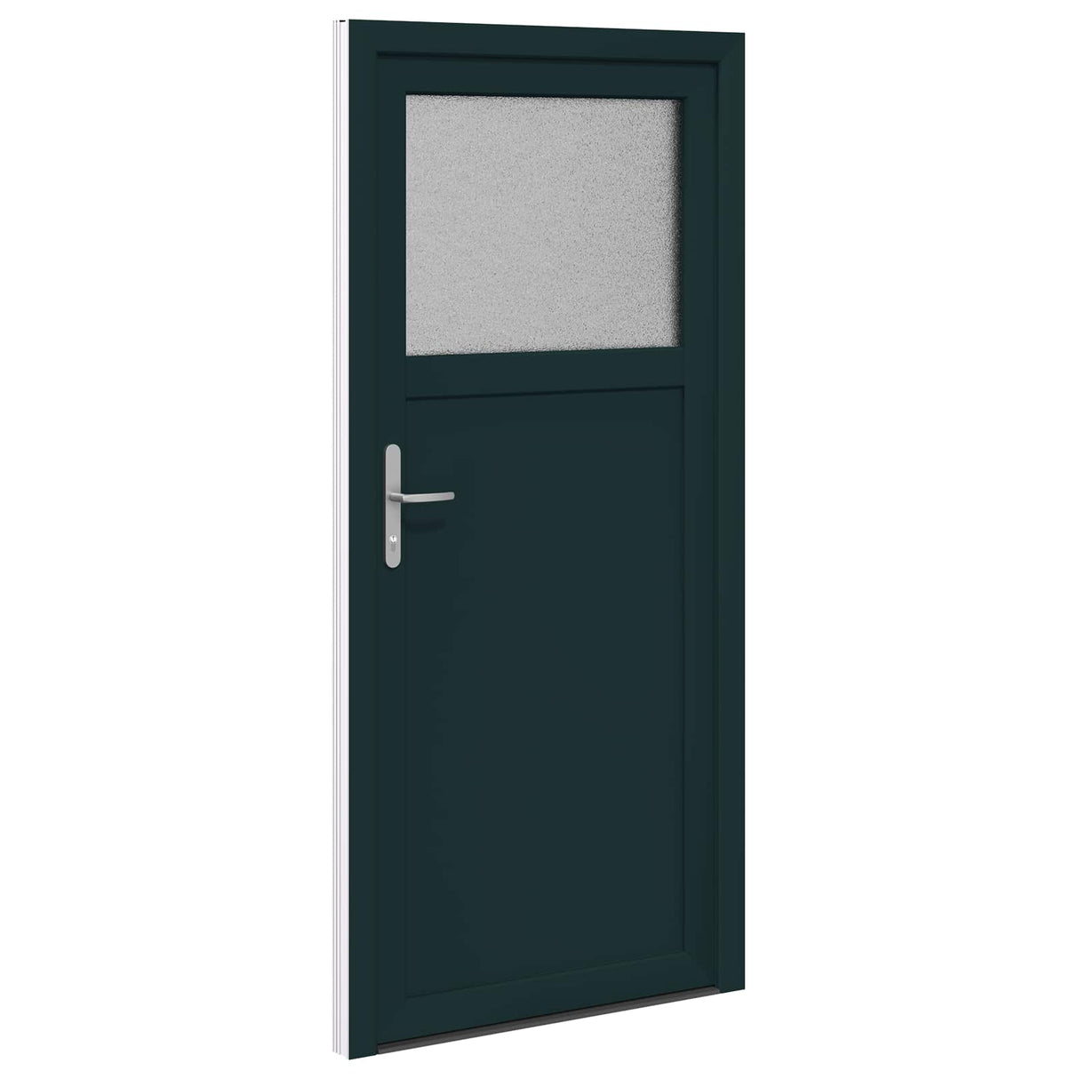 vidaXL Zij-ingang deur Antracietkleurig 98 x 198 cm PVC