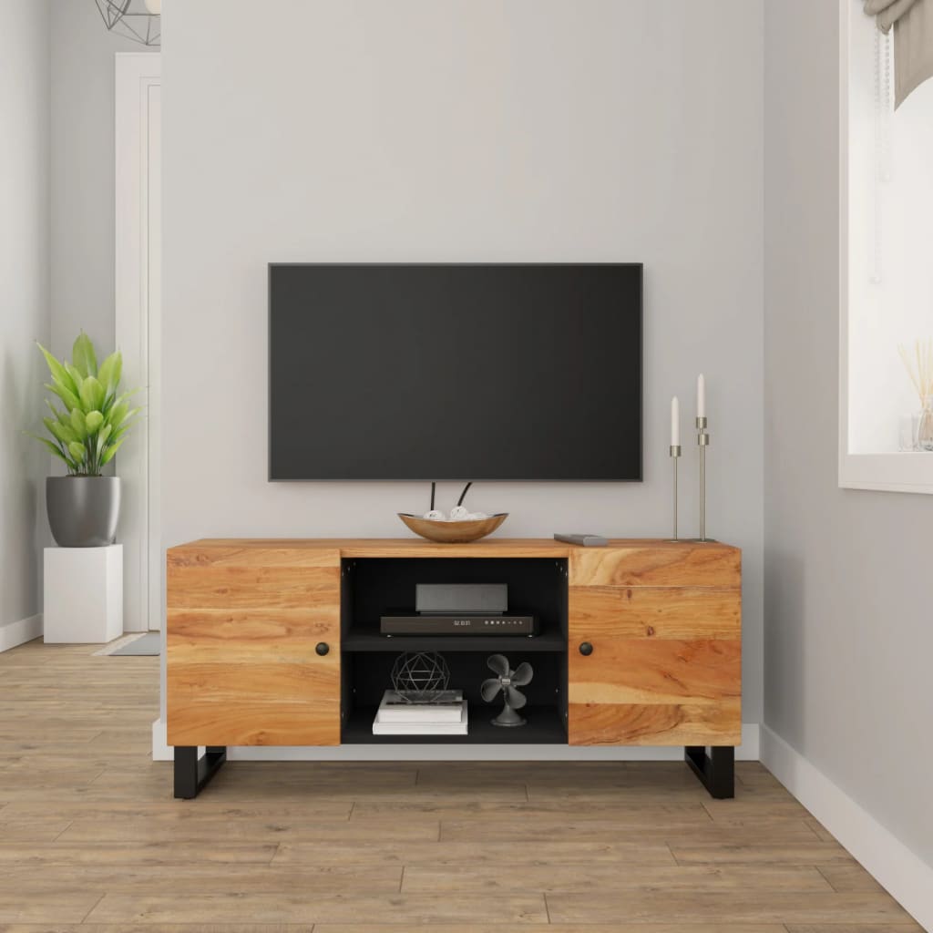 vidaXL Tv-meubel 105x33x46cm massief mangohout