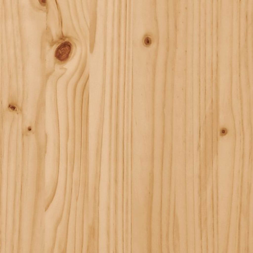 vidaXL Salontafel 53x53x43,5 cm bewerkt hout en grenenhout grijs