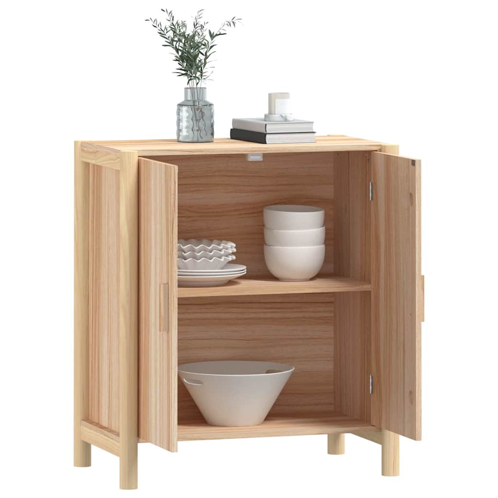 vidaXL Dressoir 62x38x70 cm bewerkt hout wit