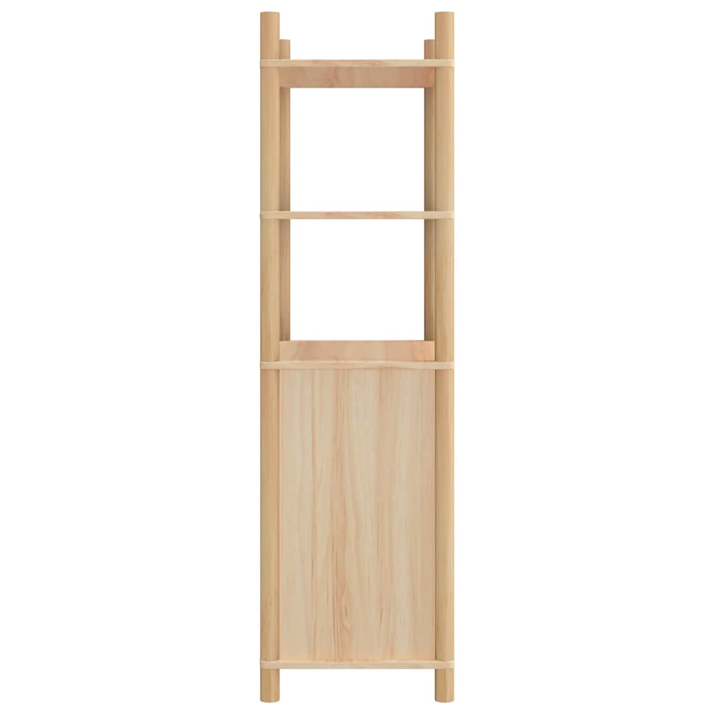 vidaXL Hoge kast 60x40x141 bewerkt hout wit