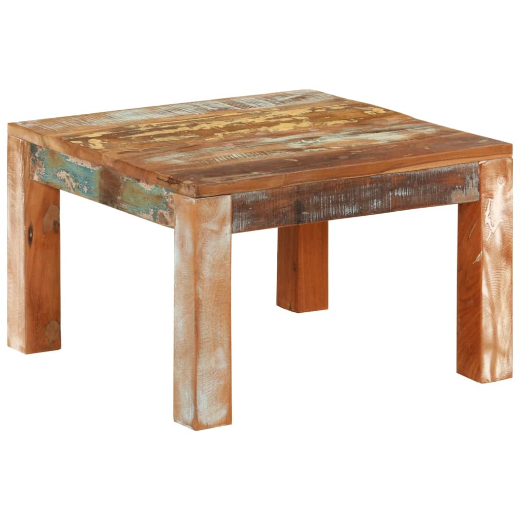 vidaXL Coffee Table 80x80x40 cm Solid Mango Wood