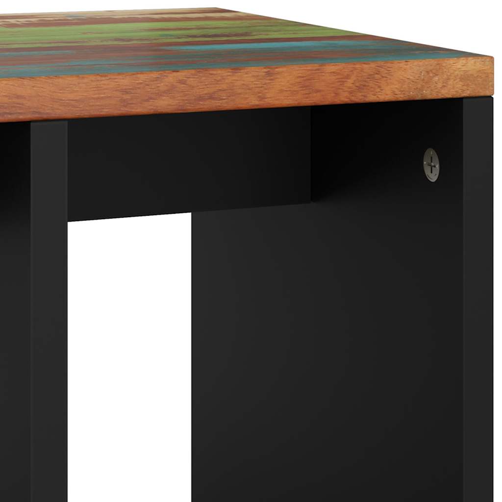vidaXL Side table 40x31x46 cm solid mango wood and engineered wood