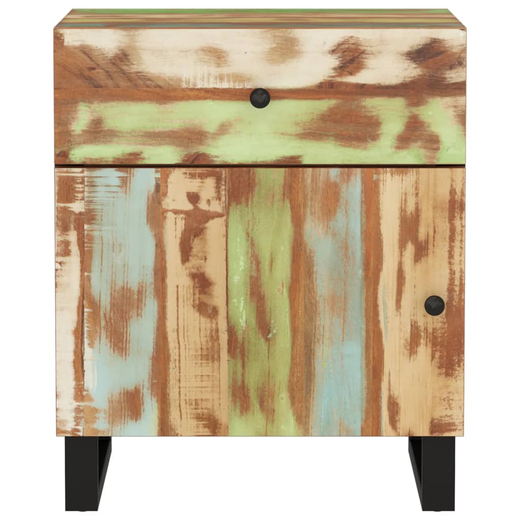 vidaXL Nightstands 50x33x60 cm Solid Mango Wood and Engineered Wood