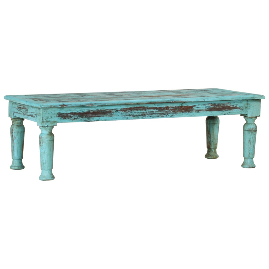 vidaXL Salontafel 110x50x34 cm massief gerecycled hout