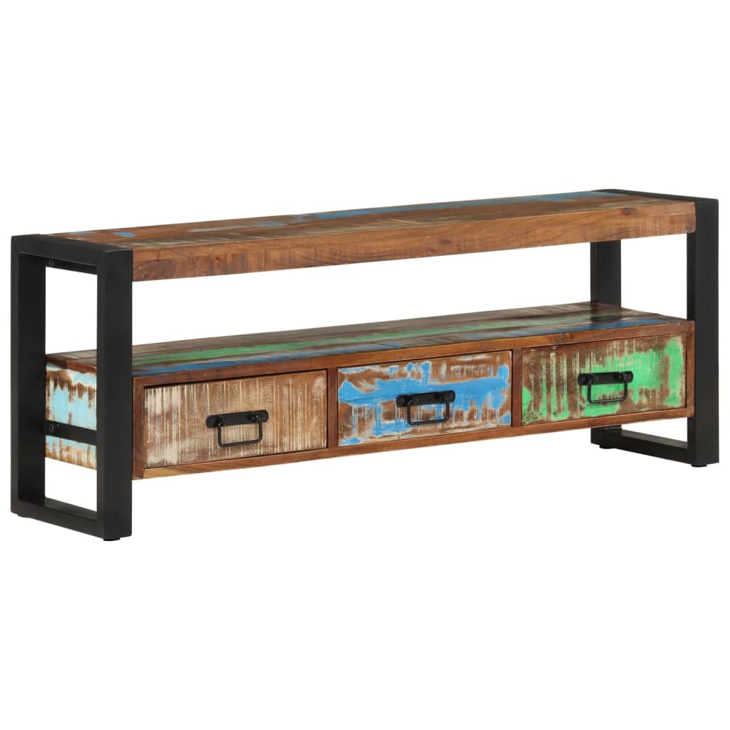 vidaXL Tv-meubel 150x30x45 cm massief mangohout