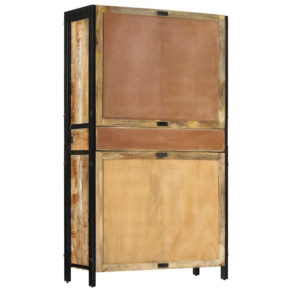 vidaXL Hoge kast 100x40x175 cm massief acaciahout